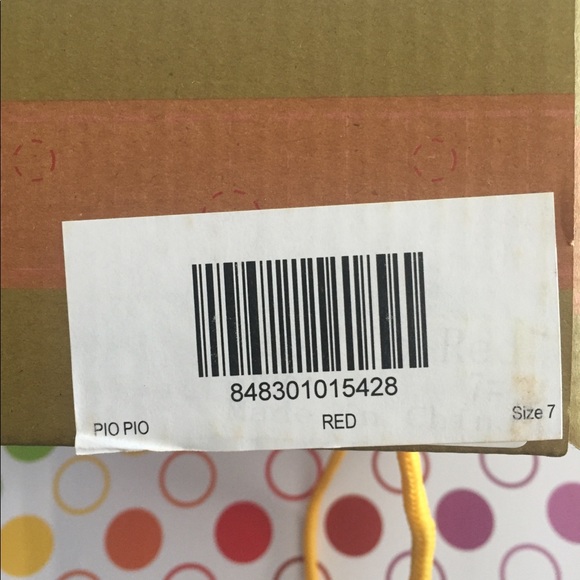 Livie & Luca NEW in Box RED Pio Pio shoes size 7 - Picture 7 of 10
